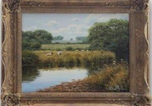 Original Oil Painting - 'Countryside' By David Morgan