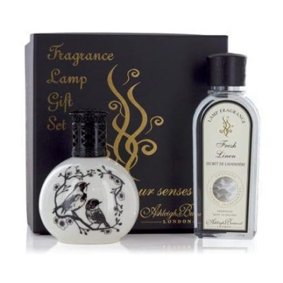 Fragrance Lamp - Premium Gift Set - Fresh Linen Room Fragrance