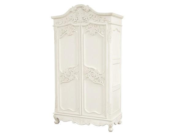Wardrobe Large Carved Double Door, Large Armoire Wardrobe