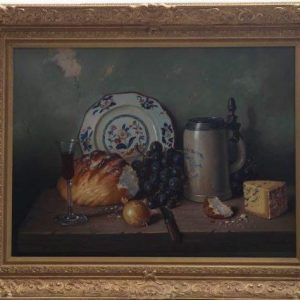Original Oil Painting - 'Still Life' By A G Bubarnik