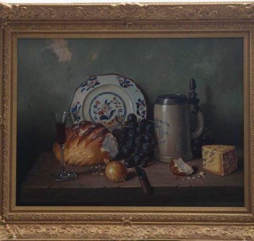 Original Oil Painting - 'Still Life' By A G Bubarnik