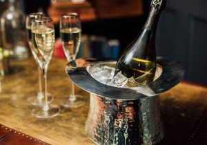 Wine Cooler - Silver Plated Top Hat Wine/Champagne Ice Bucket - Culinary Concepts