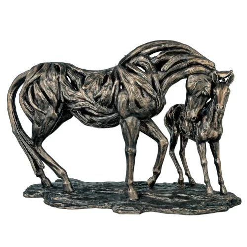 Mare, Horse, Bronze, Driftwood Style