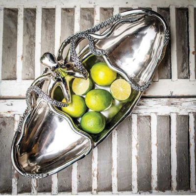 Octopus Serving Tray – Chrome
