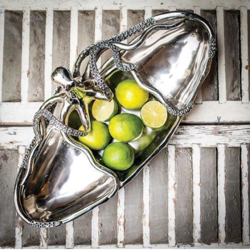 Octopus Serving Tray – Chrome