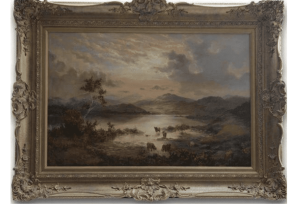Original Oil Painting - 'Scottish Highlands' By Prudence Turner