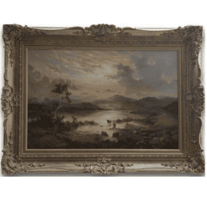 Original Oil Painting - 'Scottish Highlands' By Prudence Turner