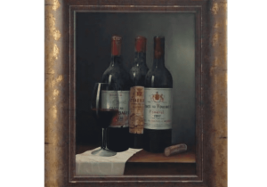 Original Oil Painting 'Wine Selection 2' By Peter Kotka