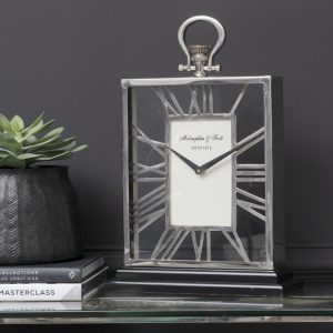 Mantel Clock - Skeleton Design - Battery Operated