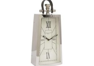 Mantel Clock - McLaughlin & Scott Clock Co - Tall - Chrome