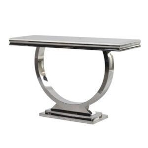 Console Table - Chrome Base -120cm