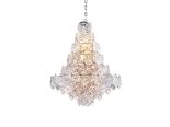 Chandelier - Multi Layer - Crystal - Faceted Design - 12 Lights