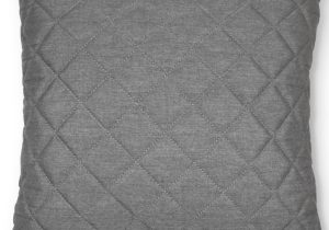 Scatter Cushion - Quilted Diamond Design - Outdoor All Weather - Grey