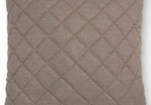 Scatter Cushion - Quilted Diamond Design - Outdoor All Weather - Taupe