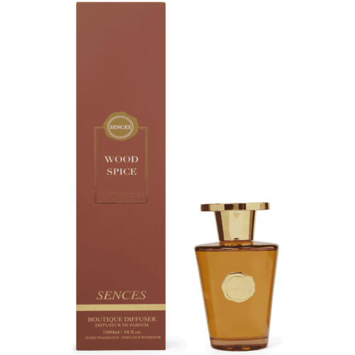 'Wood Spice' Reed Diffuser - Amber Glass Bottle - 1000ml