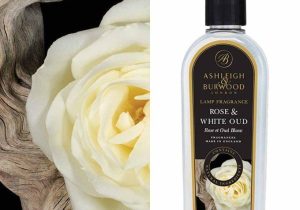 Rose & White Oud - Premium Lamp Fragrance Burning Oil - 500ml