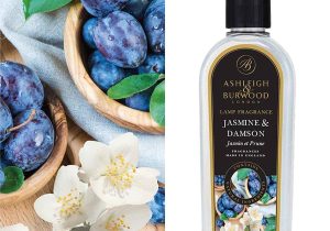 Jasmine & Damson - Premium Lamp Fragrance Burning Oil - 500ml