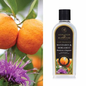 Mandarin & Bergamot - Premium Lamp Fragrance Burning Oil - 500ml