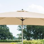 Garden Table Umbrella - 3M x 2M - Rectangular - Beige