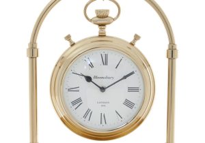 Mantel Clock - 'Hampstead Clock Co' - Polished Brass - Large
