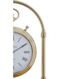 Mantel Clock - 'Hampstead Clock Co' - Polished Brass - Large