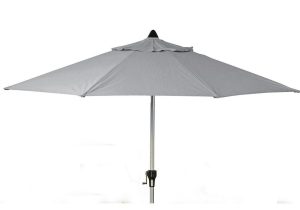 Garden Table Umbrella & Base - 2.7cm - Grey