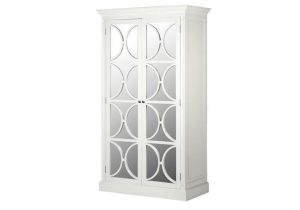 Wardrobe - 2 Door - Rear Mirrored Glass Design - Ascot Furniture Range