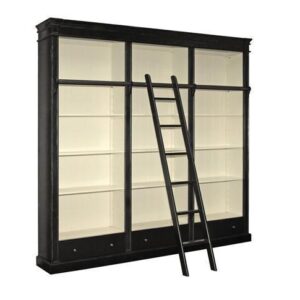 Bookcase - Large Bookcase - 3 Drawers - 4 Shelves - Ascot Furniture Range
