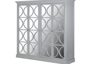 Wardrobe - 4 Door - Rear Mirrored Glass Design - Ascot Furniture Range