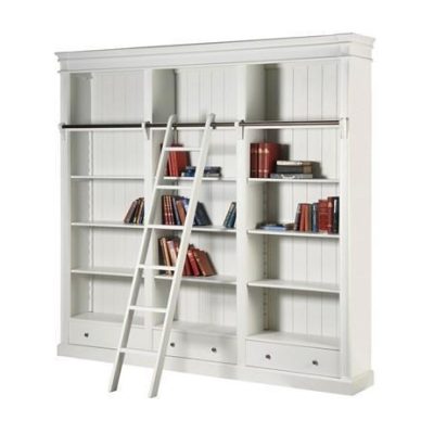 Bookcase Large - 3 Drawers - 4 Shelves - Ascot Furniture Range
