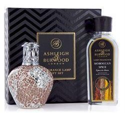 Fragrance Lamp - Premium Boxed Gift Set - Apricot Shimmer - Moroccan Spice
