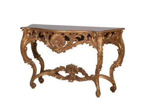 Console Table - Heavy Carved Surround - Antique Gilt Range