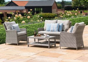 Garden Sofa, Glass Top, Summer is here!