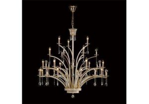 Chandelier - 21 Light - French Gold Crystal & Brass - Large