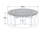 4 Seat Outdoor Dining Set Cover - All Weather - Round