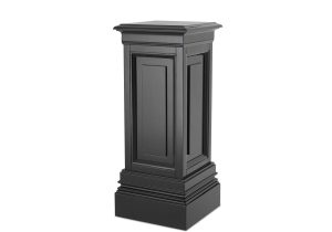 Plinth/Column - Small Square Column - Dorchester Black Range