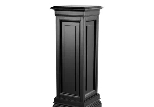 Square Medium Column Black - Dorchester Black Range