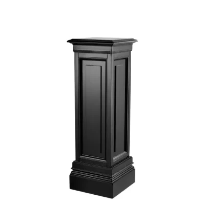  Square Medium Column Black - Dorchester Black Range
