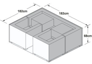 Garden Sofa Cover - Outdoor All Weather Garden Furniture Cover