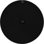 Wall Clock - Round - Black & Gold Finish - Metal - Battery Operated