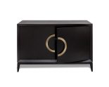 Sideboard - 2 Door - Internal Shelves - Quartered Oak Veneer Design