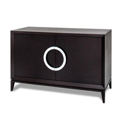 Sideboard - 2 Door - Internal Shelves - Quartered Oak Veneer Design