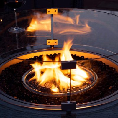 Outdoor Fire Pit Coffee Table – Charcoal