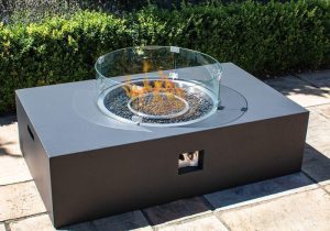 Outdoor Fire Pit Coffee Table - Charcoal