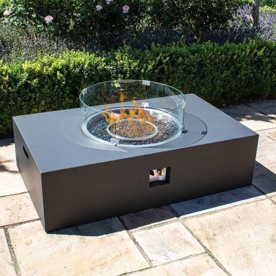 Outdoor Fire Pit Coffee Table - Charcoal