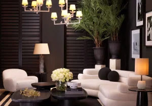 Rug, Black & Cream, New Zealand 100% Wool