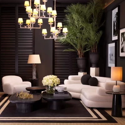 Rug, Black & Cream, New Zealand 100% Wool