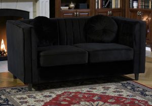 2 SEATER BLACK 'KENSINGTON'