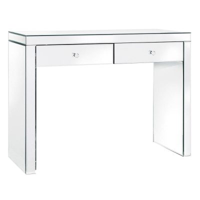 Dressing Table - 2 Drawer - Mirrored Furniture Range