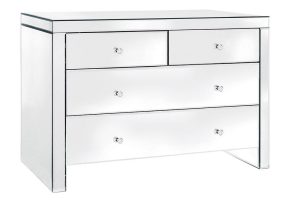 Chest Of Drawers - 4 Drawer - Mirrored Furniture Range